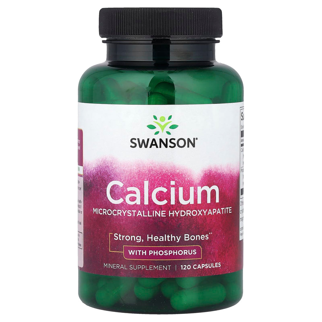 Swanson, Calcium, 120 Capsules