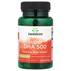 Swanson, Super DHA 500, 500 mg , 30 Softgels