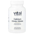 Vital Nutrients, Calcium, Citrate + Malate, 100 Vegan Capsules (150 mg per Capsule)