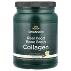 Swanson, Real Food Bone Broth Collagen, Vanilla, 1.17 lb (531 g)