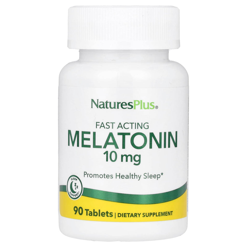 NaturesPlus, Melatonin, 10 mg, 90 Tablets