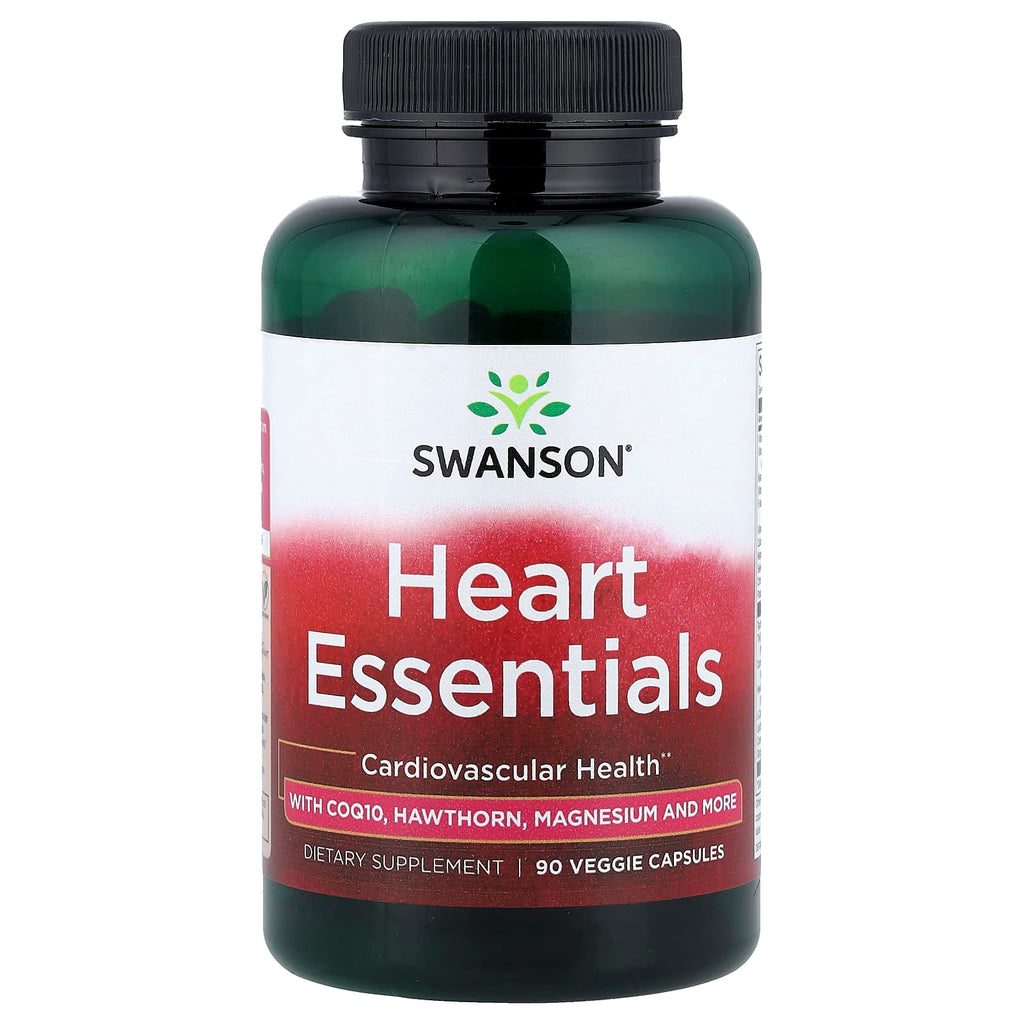 Swanson, Heart Essentials, 90 Veggie Capsules