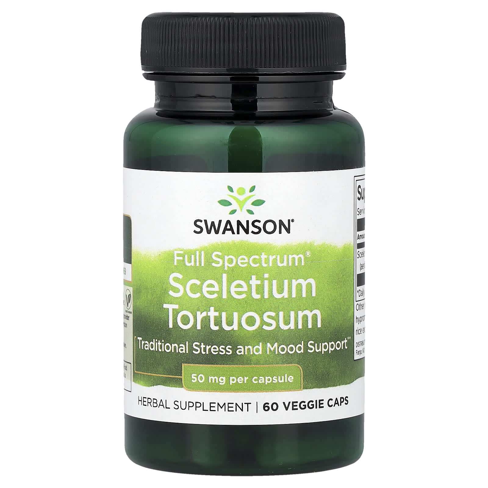Swanson, Full Spectrum® Sceletium Tortuosum, 50 mg, 60 Veggie Caps