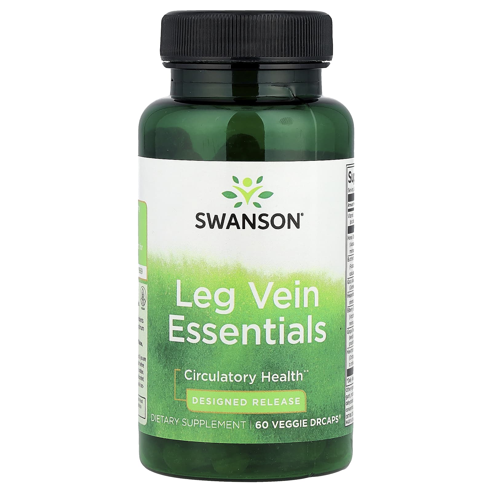 Swanson, Leg Vein Essentials, 60 Veggie DrCaps®