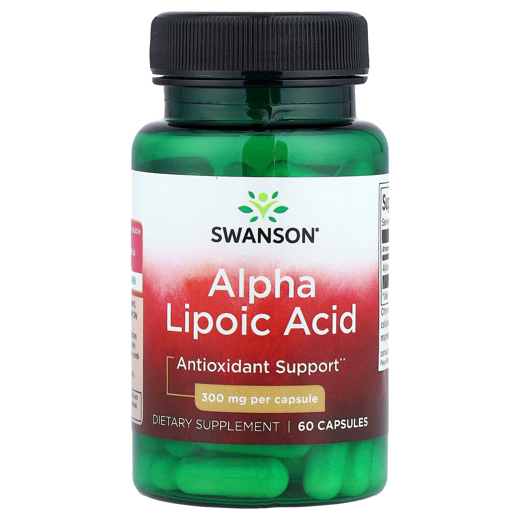 Swanson, Alpha Lipoic Acid, 300 mg, 60 Capsule