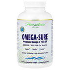 Paradise Herbs, Omega-Sure®, Premium Omega-3 Fish Oil, 120 Pesco Vegetarian Softgels