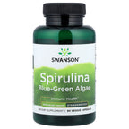 Swanson, Spirulina Blue-Green Algae, 90 Veggie Capsules