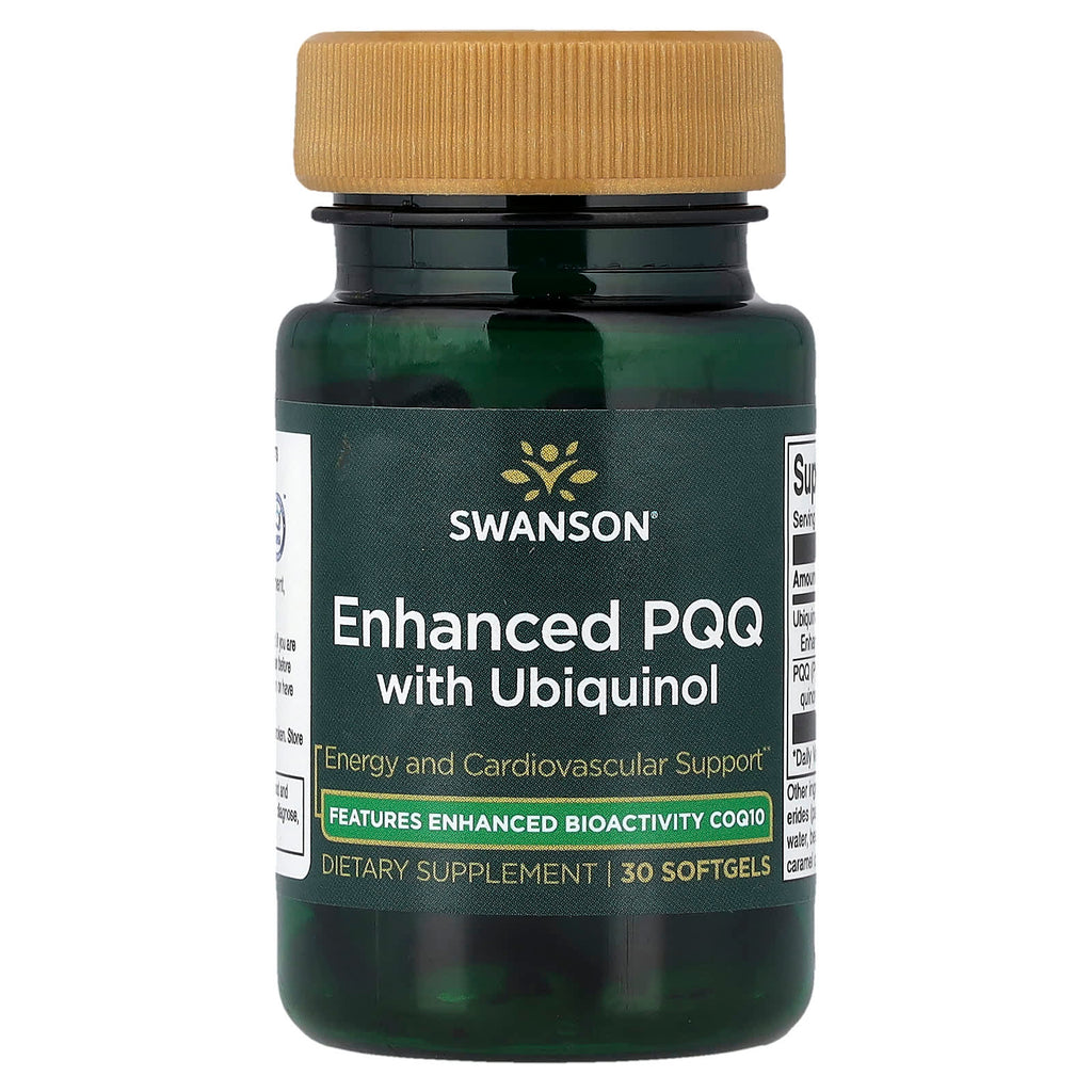 Swanson, Enhanced PQQ with Ubiquinol, 30 Softgels