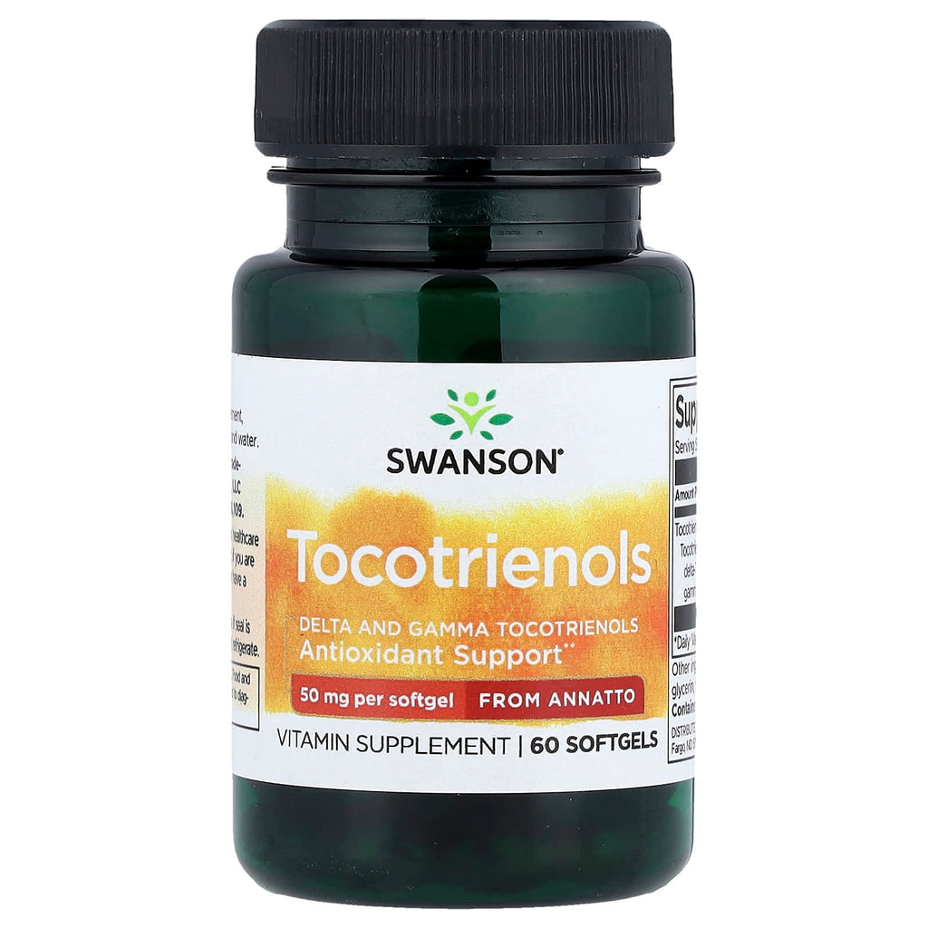 Swanson, Tocotrienols from Annatto, 50 mg, 60 Softgels