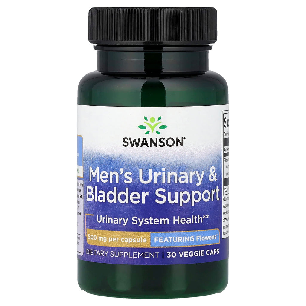 Swanson, Men's Urinary & Bladder Support, 500 mg, 30 Veggie Caps