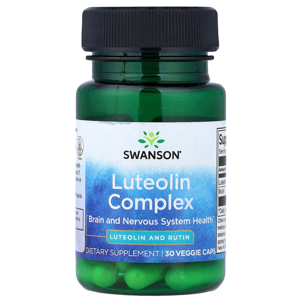 Swanson, Luteolin Complex, 30 Veggie Caps