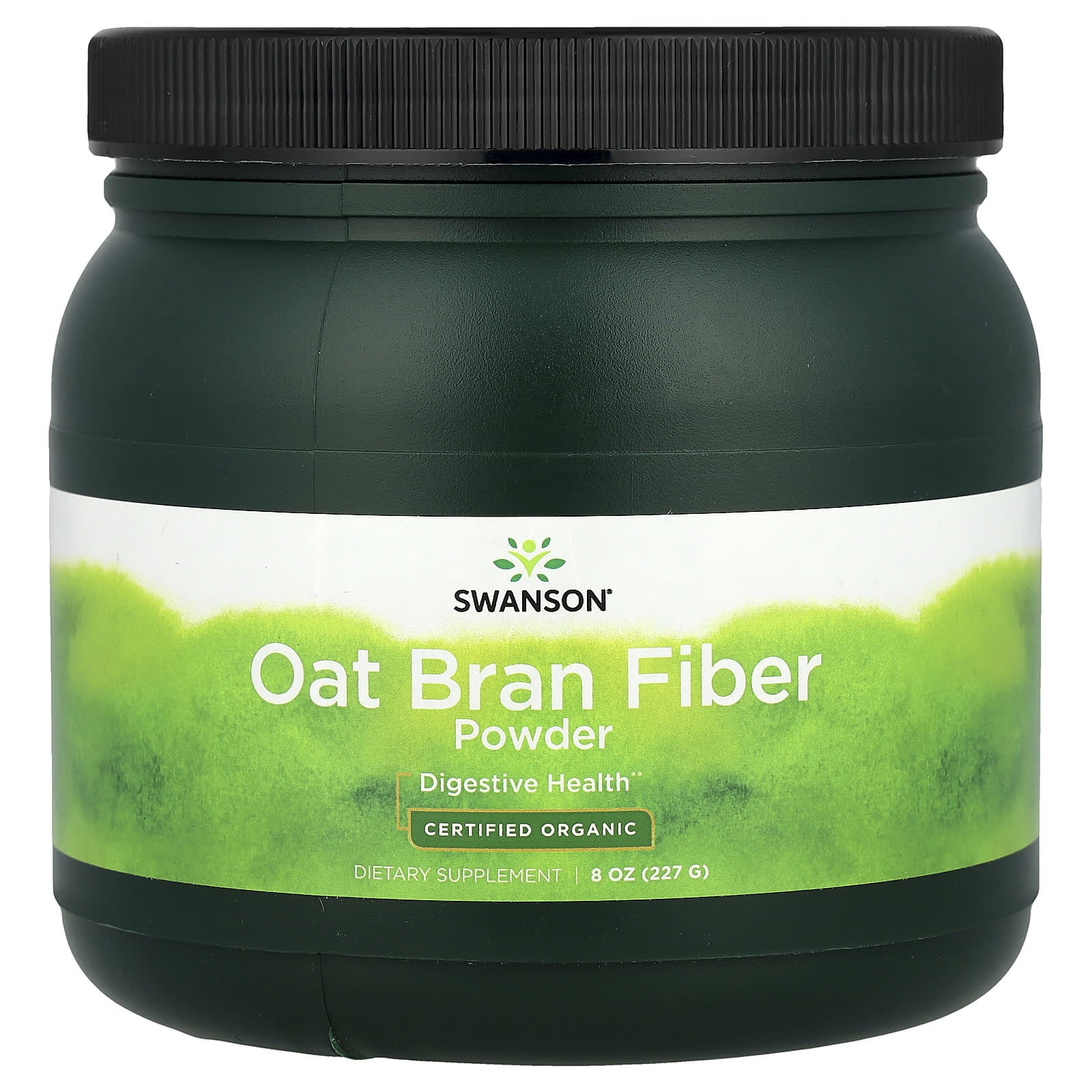 Swanson, Certified Organic Oat Bran Fiber Powder, 8 oz (227 g)