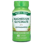 Nature's Truth, Magnesium Glycinate Plus Ashwagandha, 60 Capsules