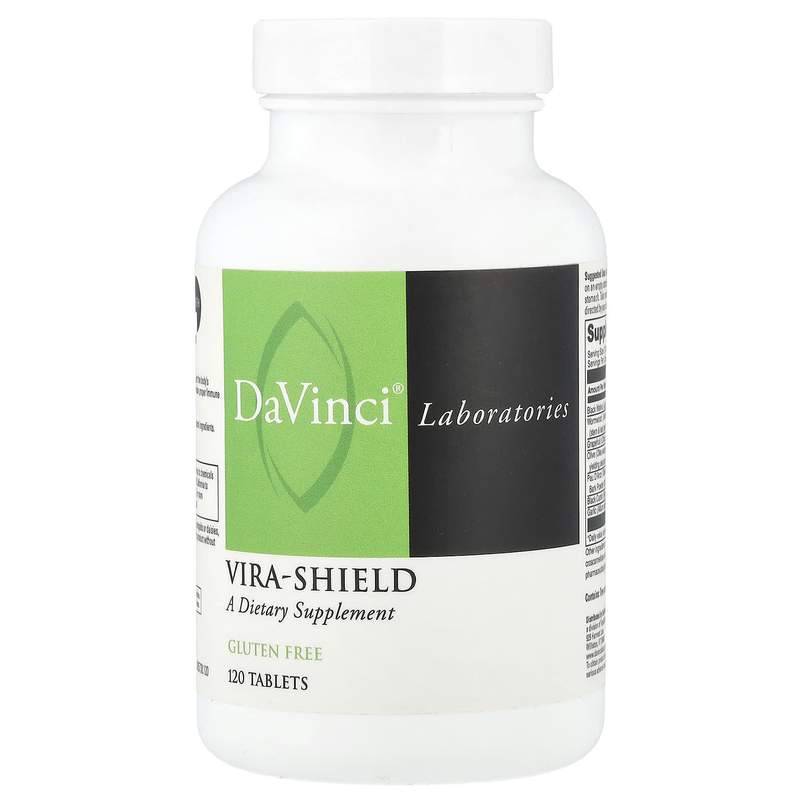 DaVinci Laboratories, Vira-Shield, 120 Tablets