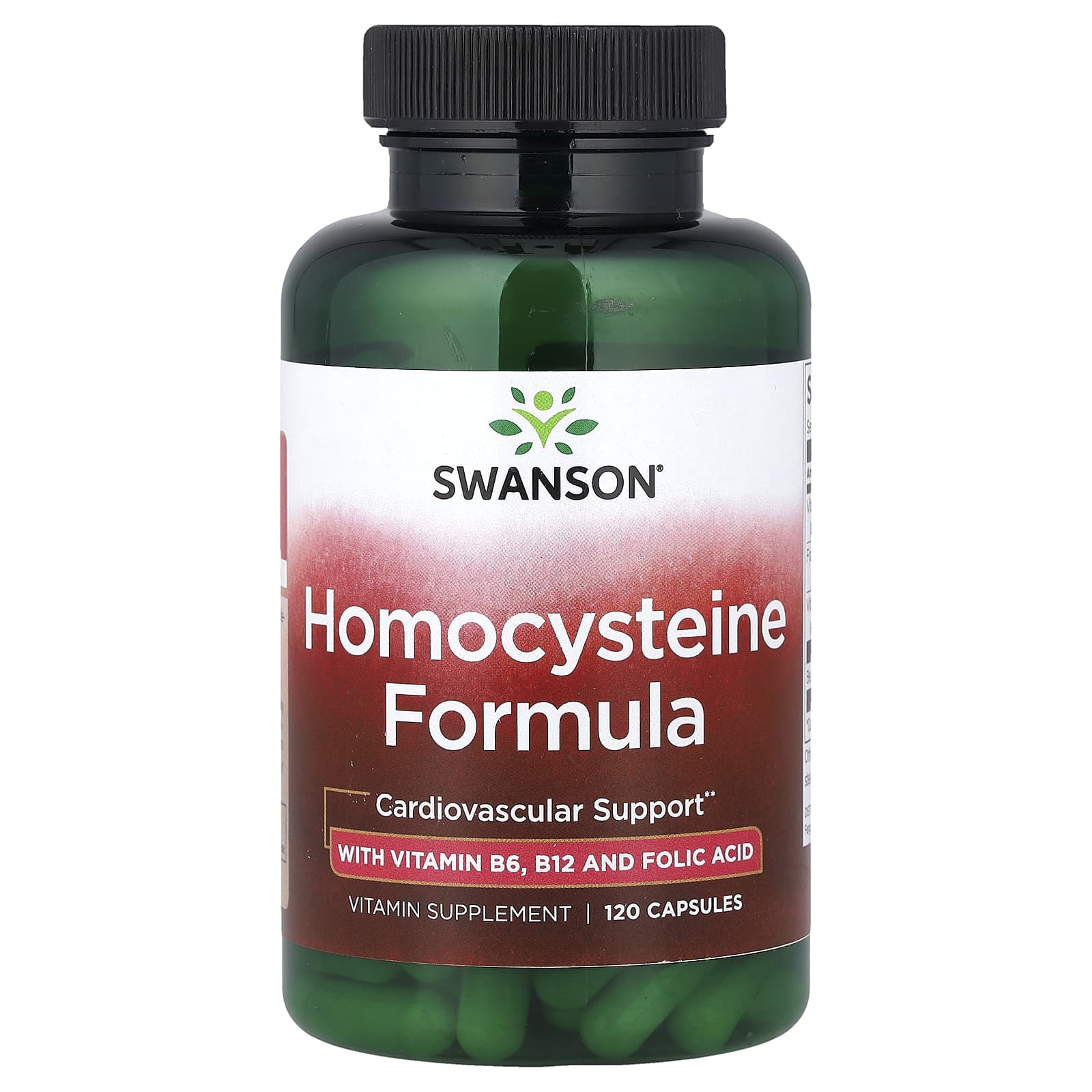 Swanson, Homocysteine Formula, 120 Capsules
