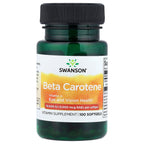 Swanson, Beta Carotene, 10,000 IU (3,000 mcg RAE), 100 Softgels