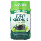 Nature's Truth, Super Food, Super Greens 10, Natural Apple, 60 Gummies