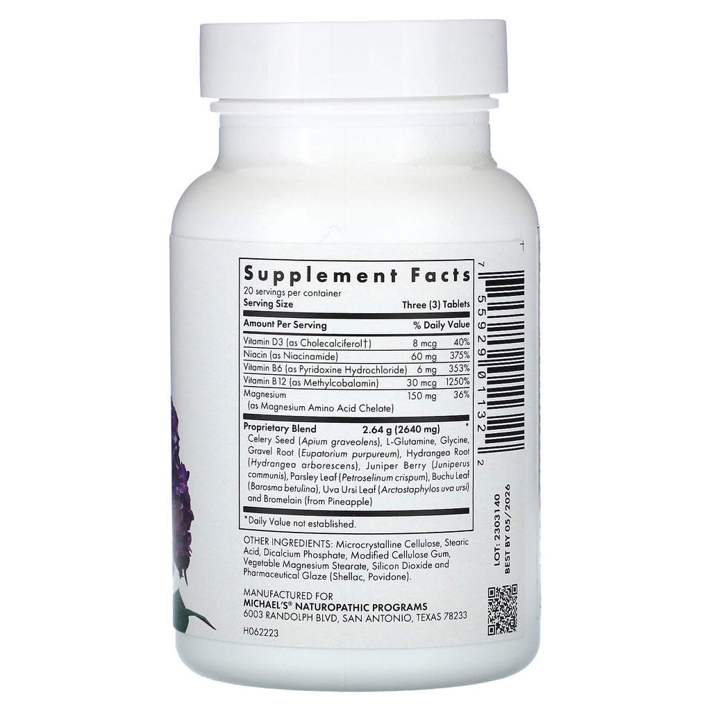 Michael's Health, Kidney Factors, 60 Vegetarian Tablets