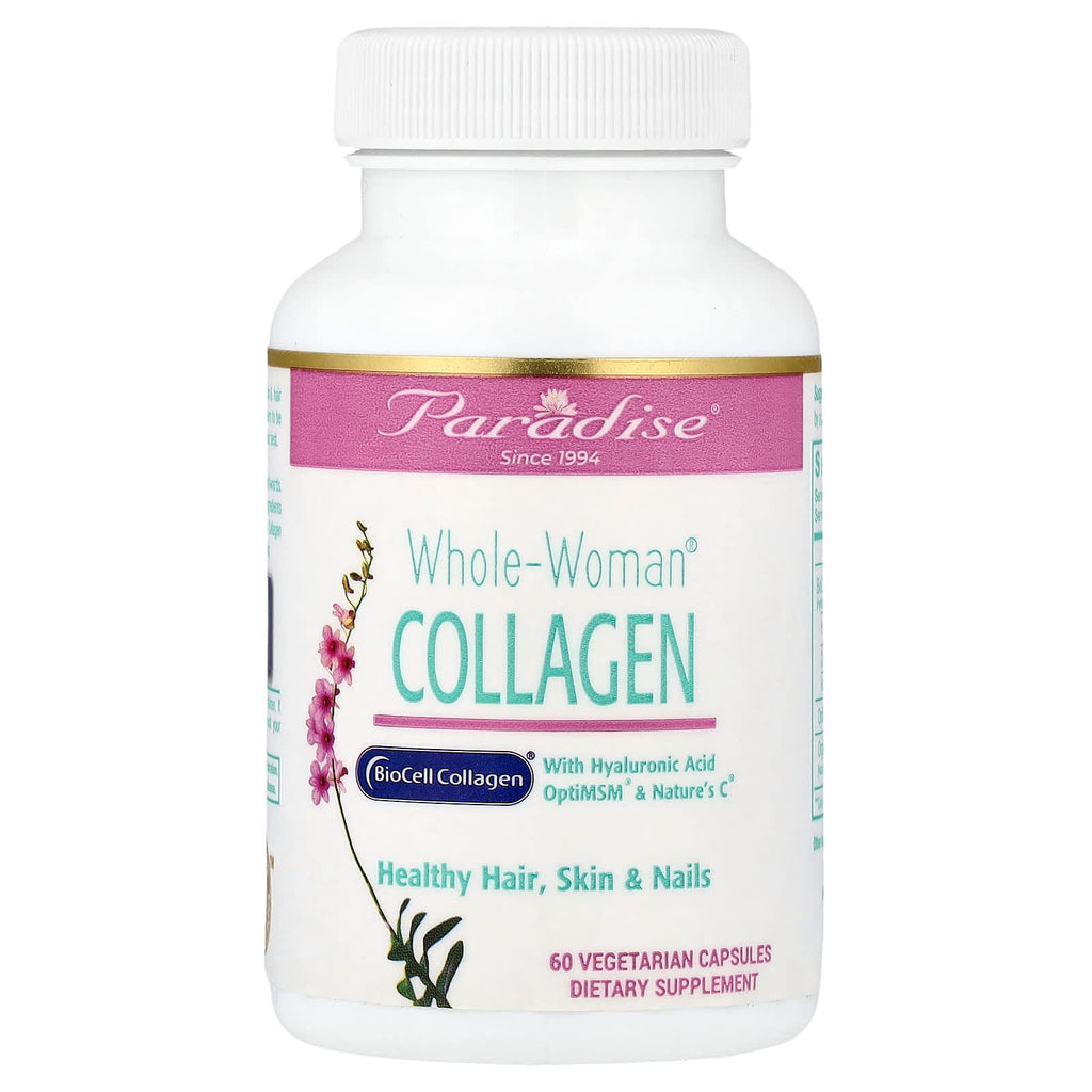 Paradise Herbs, Whole-Woman® Collagen, 60 Vegetarian Capsules