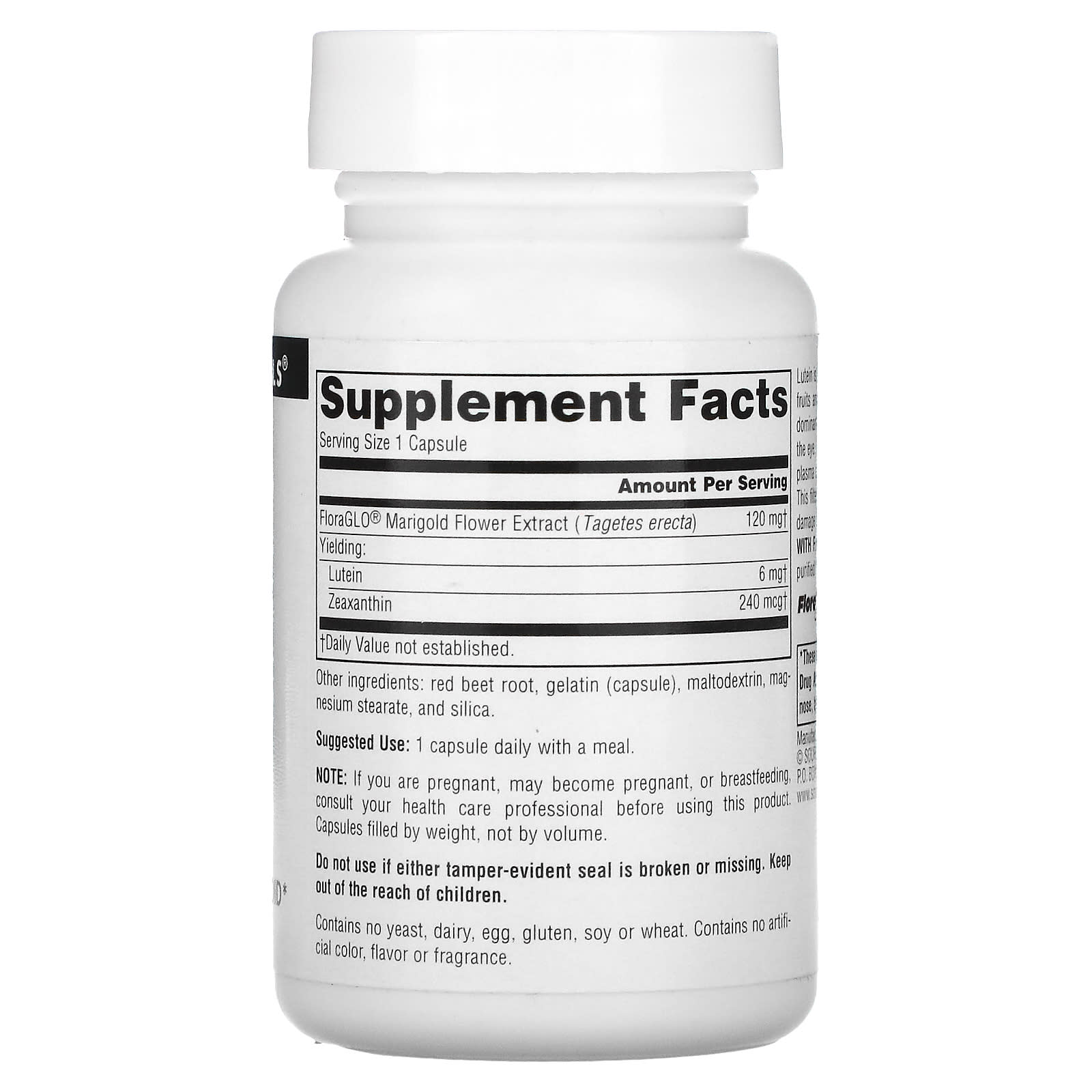 Source Naturals, Lutein, 90 Capsules