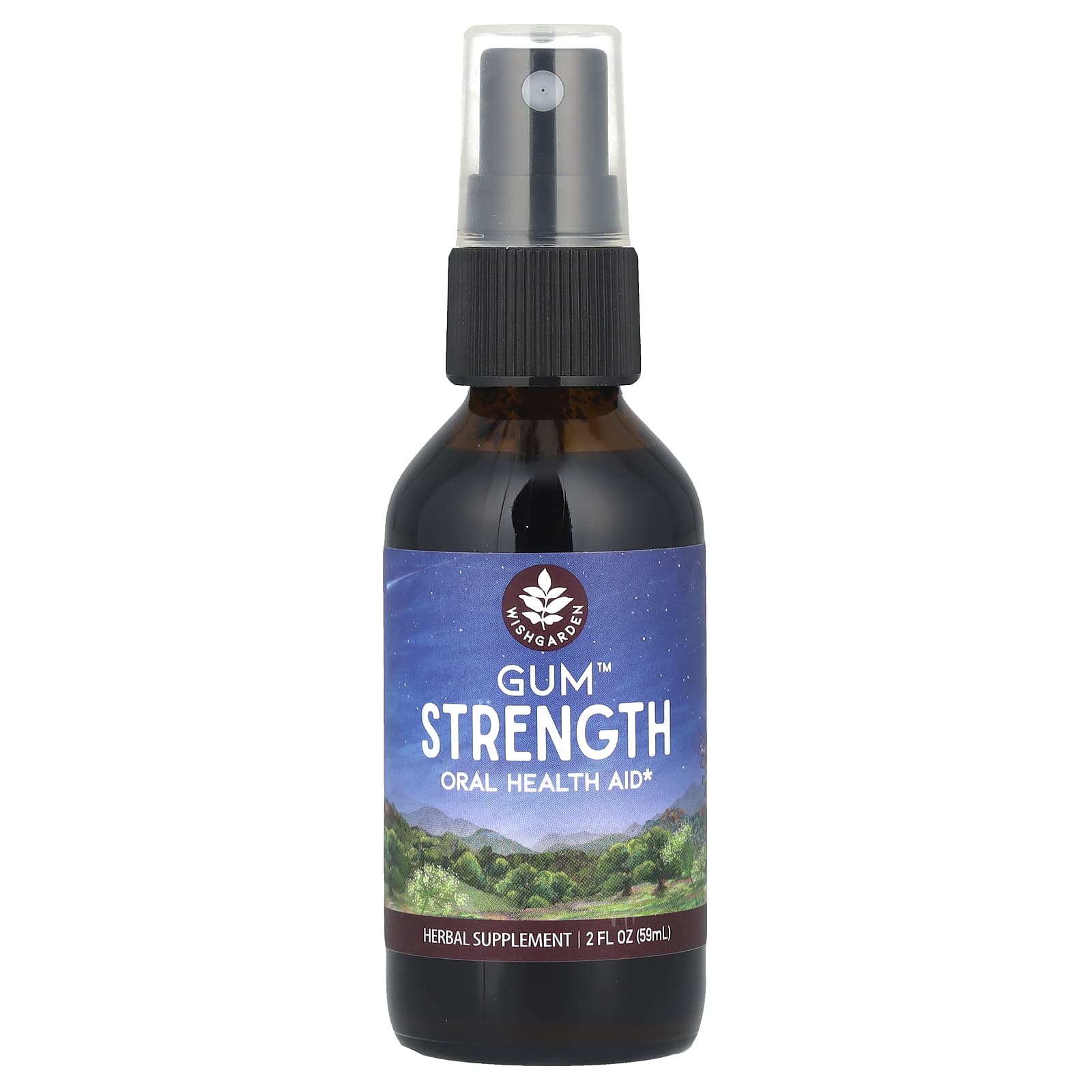 WishGarden Herbs, Gum™ Strength, Oral Health Aid, 2 fl oz (59 ml)