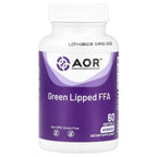 Advanced Orthomolecular Research AOR, Green Lipped FFA, 60 Softgels (50 mg per Softgel)
