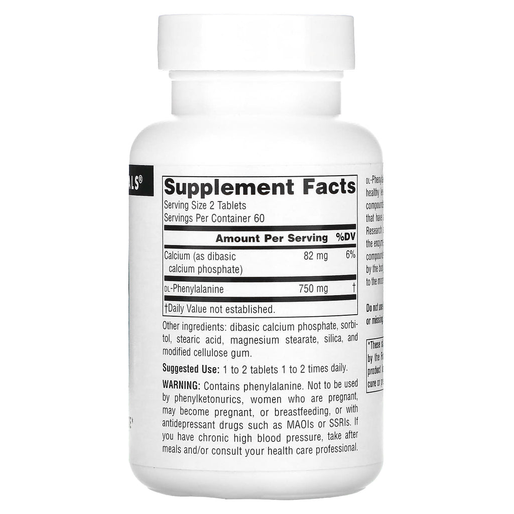 Source Naturals, DLPA, 120 Tablets