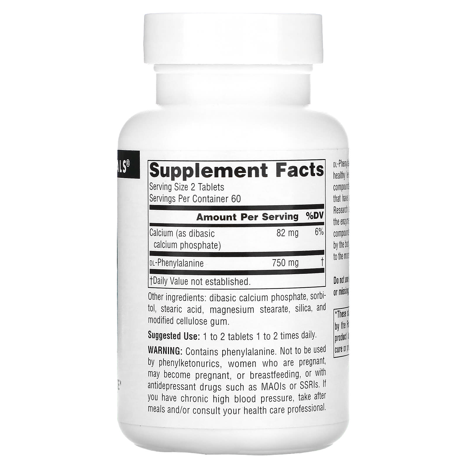 Source Naturals, DLPA, 120 Tablets