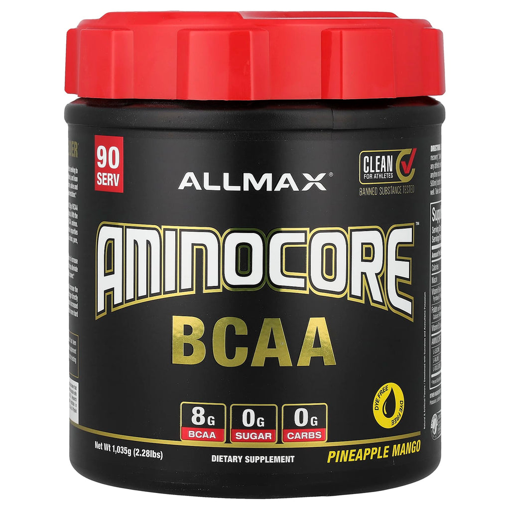 ALLMAX, AMINOCORE™ BCAA, Pineapple Mango, 2.1 lbs (945 g)