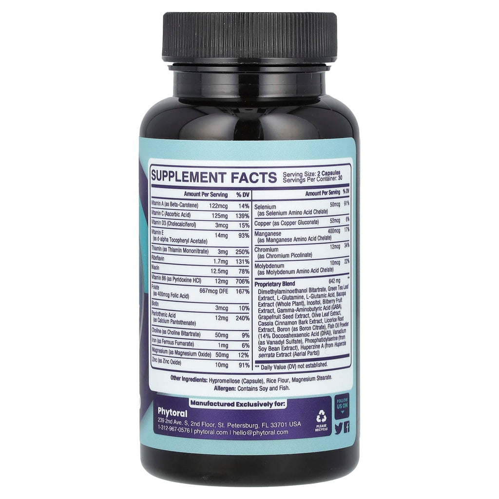 Phytoral, Mind Supplement, 60 Capsules