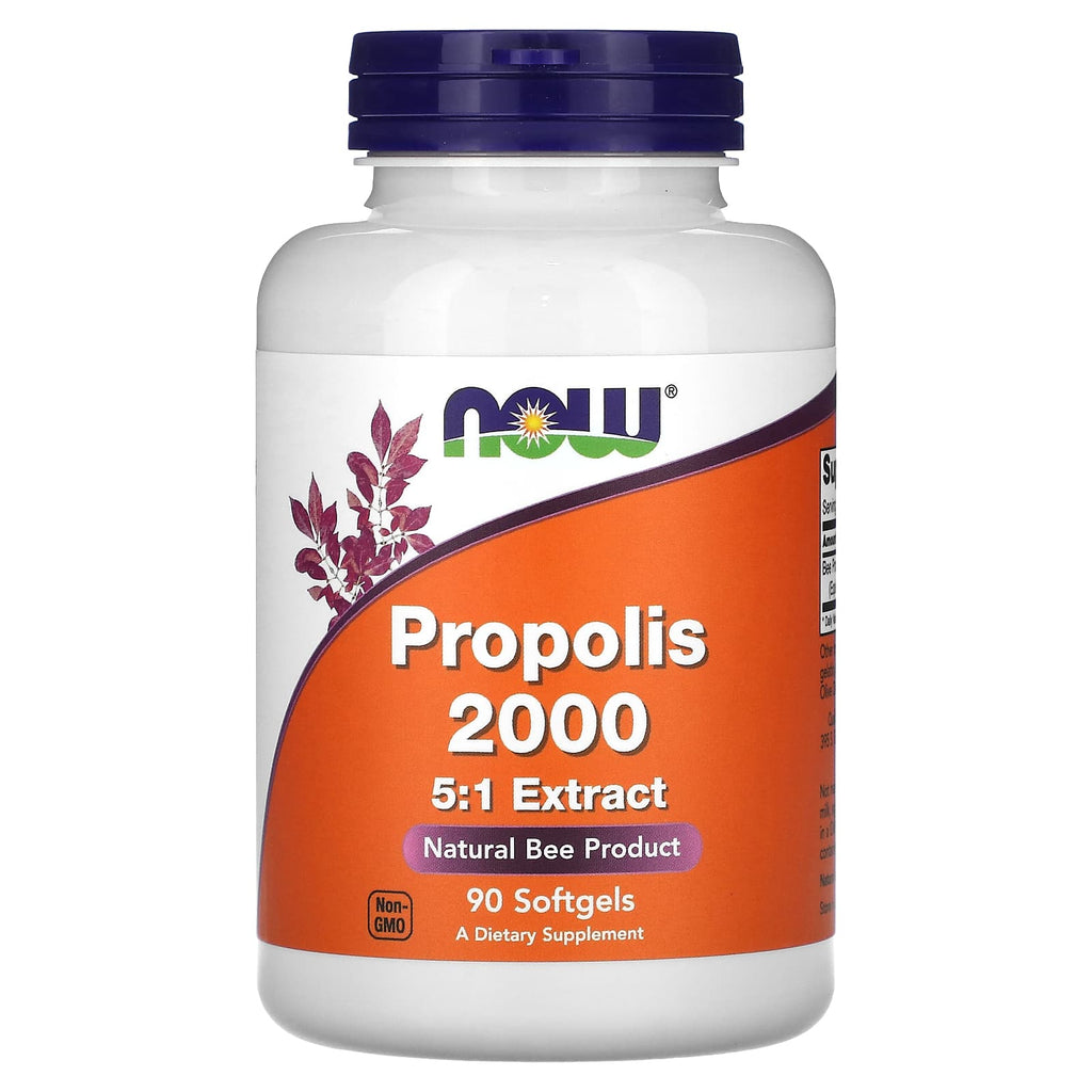 NOW Foods, Propolis 2000, 5:1 Extract, 400 mg, 90 Softgels