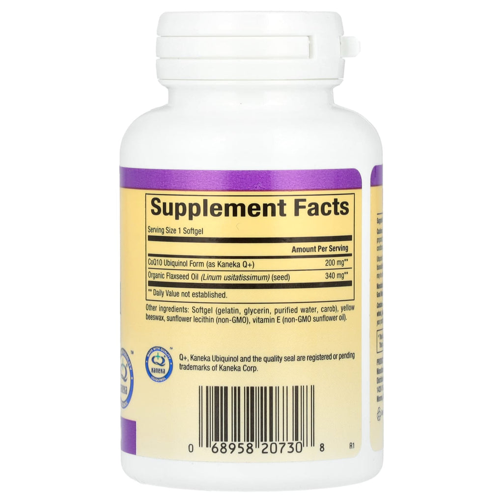 Natural Factors, Ubiquinol, 200 mg, 60 Softgels