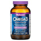 Bluebonnet Nutrition, Omega-3 Kosher Fish Oil, 120 Vegetarian Softgels (1,000 mg per Softgel)