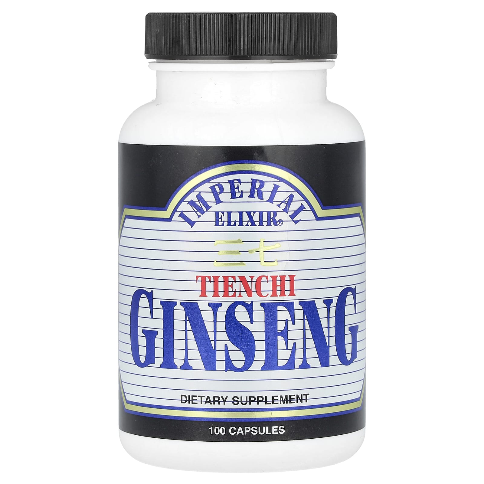 Imperial Elixir, Tienchi Ginseng, 100 Capsules (500 mg per Capsule)