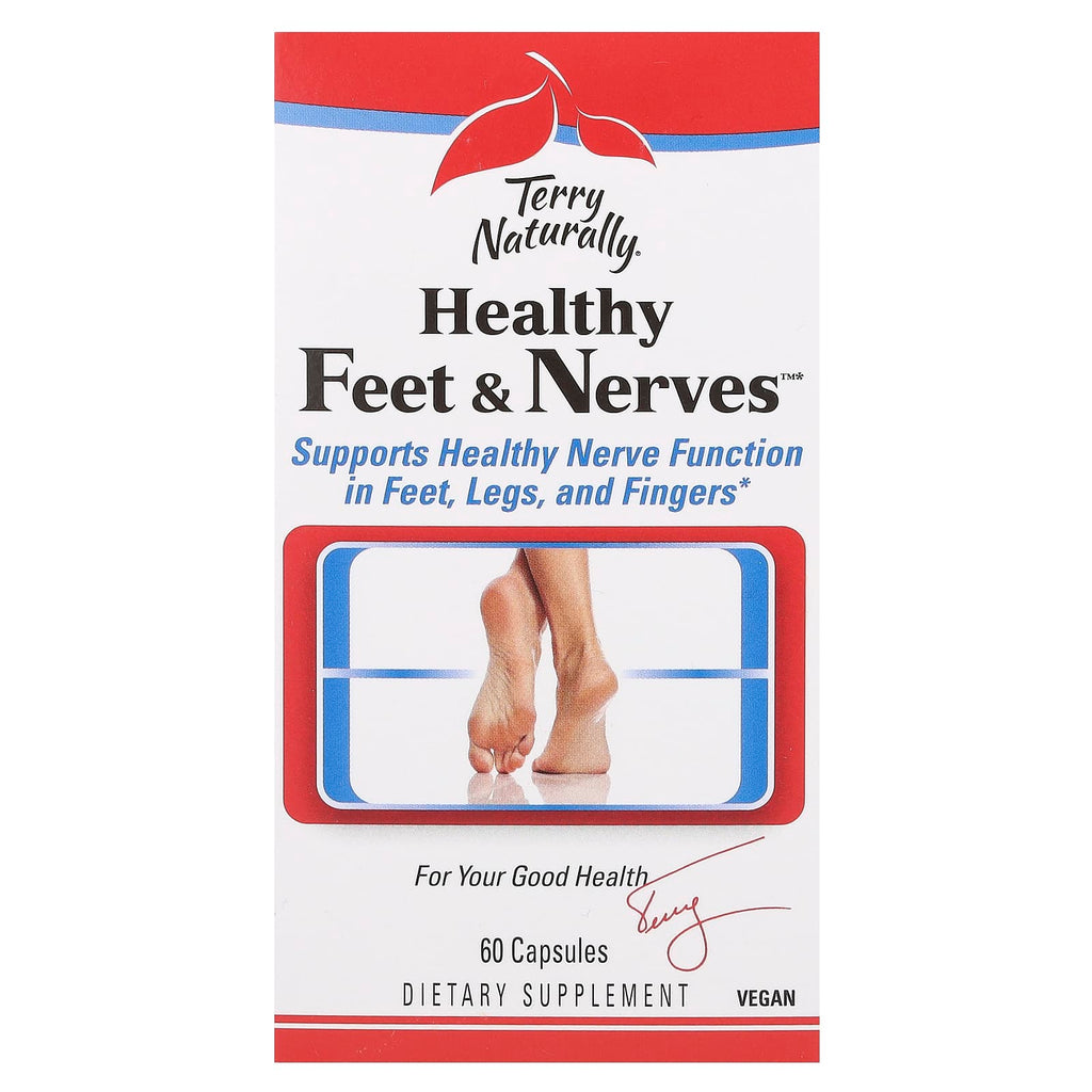 Terry Naturally, Healthy Feet & Nerves, 60 Capsules