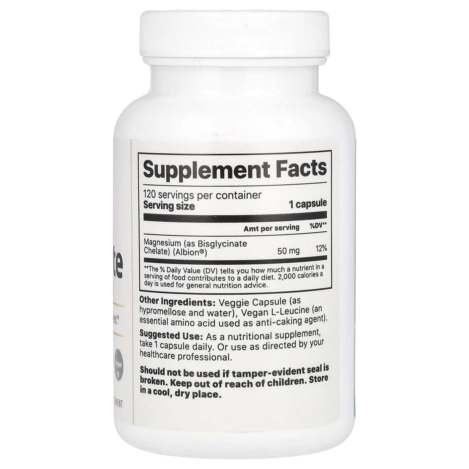 Jigsaw Health, MagPure™ Glycinate, 120 Capsules (50 mg per Capsule)