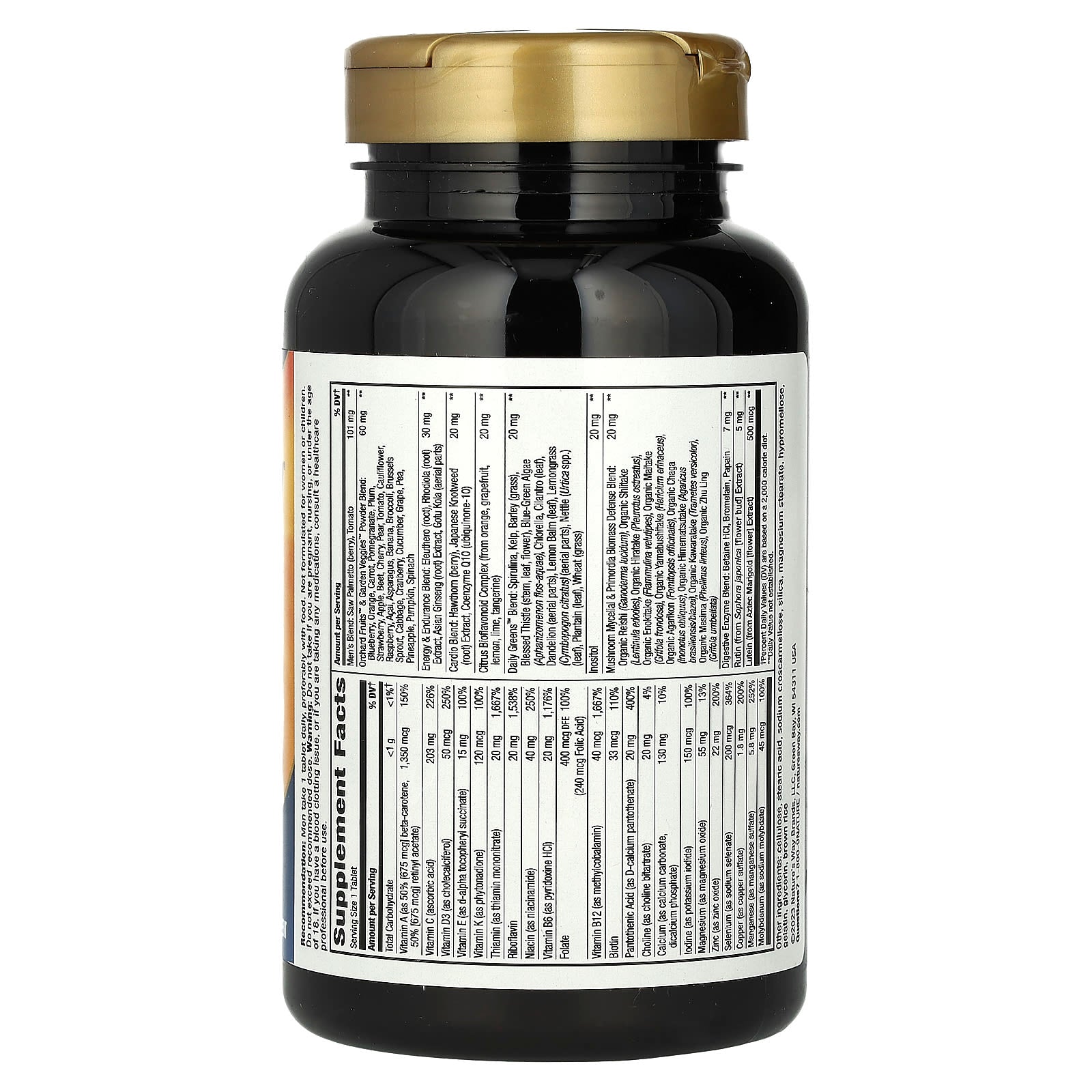 Nature's Way, Alive! Men's Ultra Multivitamin, 150 Tablets