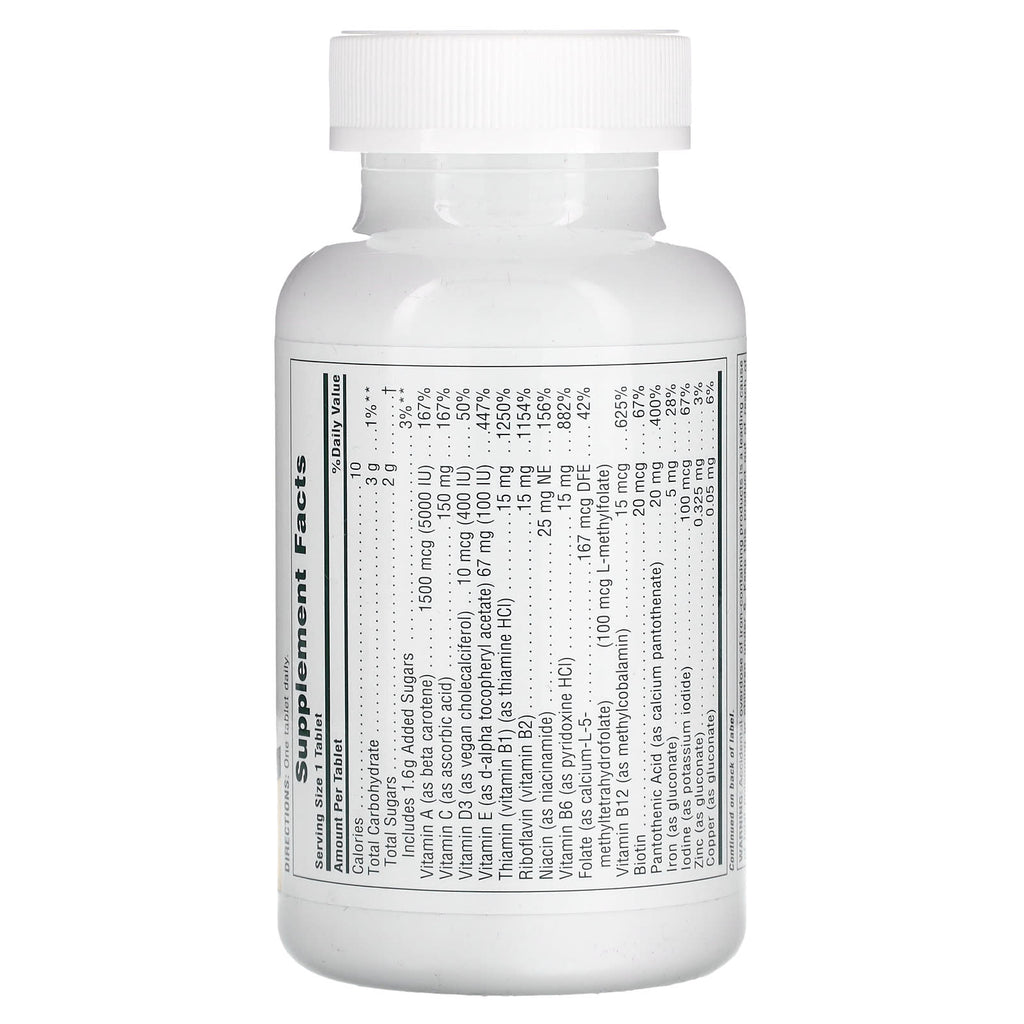 NaturesPlus, Adult's Chewable Multivitamin & Mineral, Exotic Red Berry , 60 Tablets