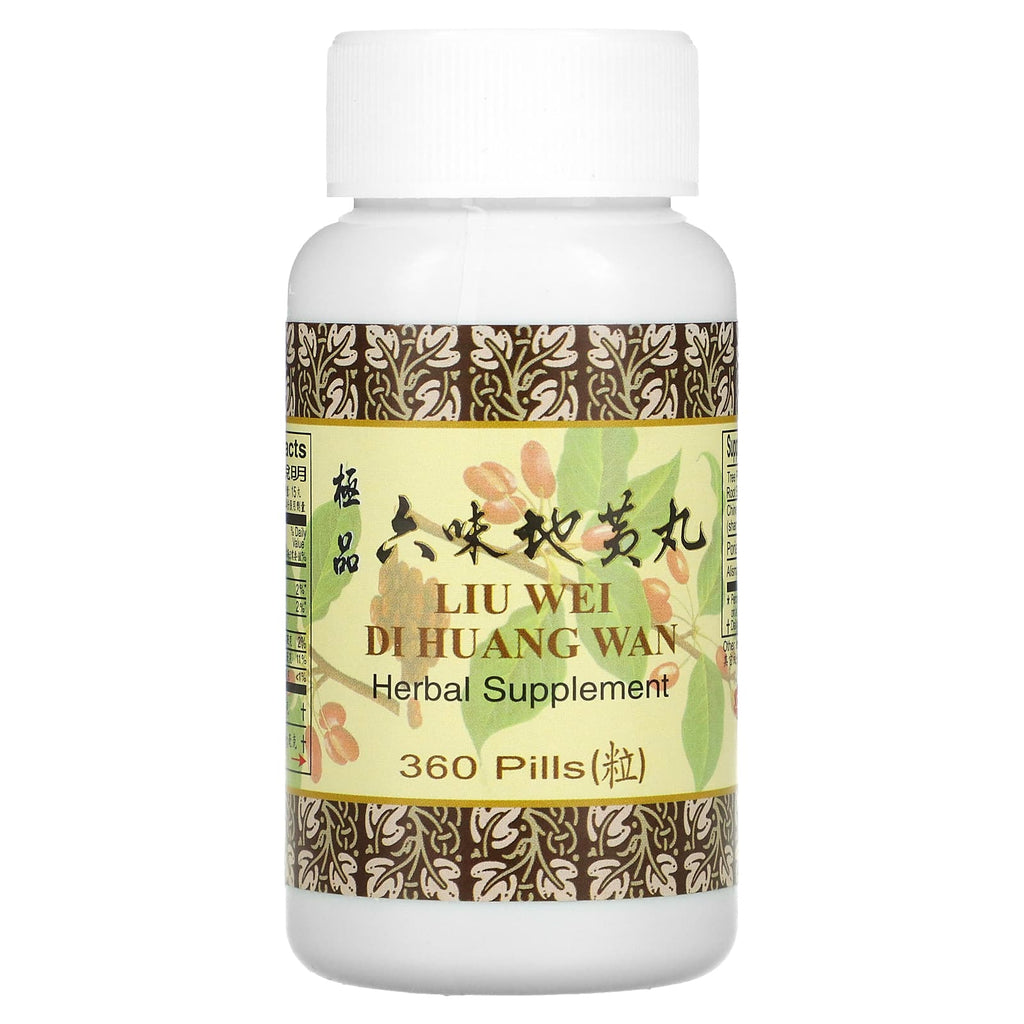 Tong Ren Tang, Liu Wei Di Huang Wan, Supports the Health of the Urogenital System, the Immune System, and the Lumbar Area, 360 Pills