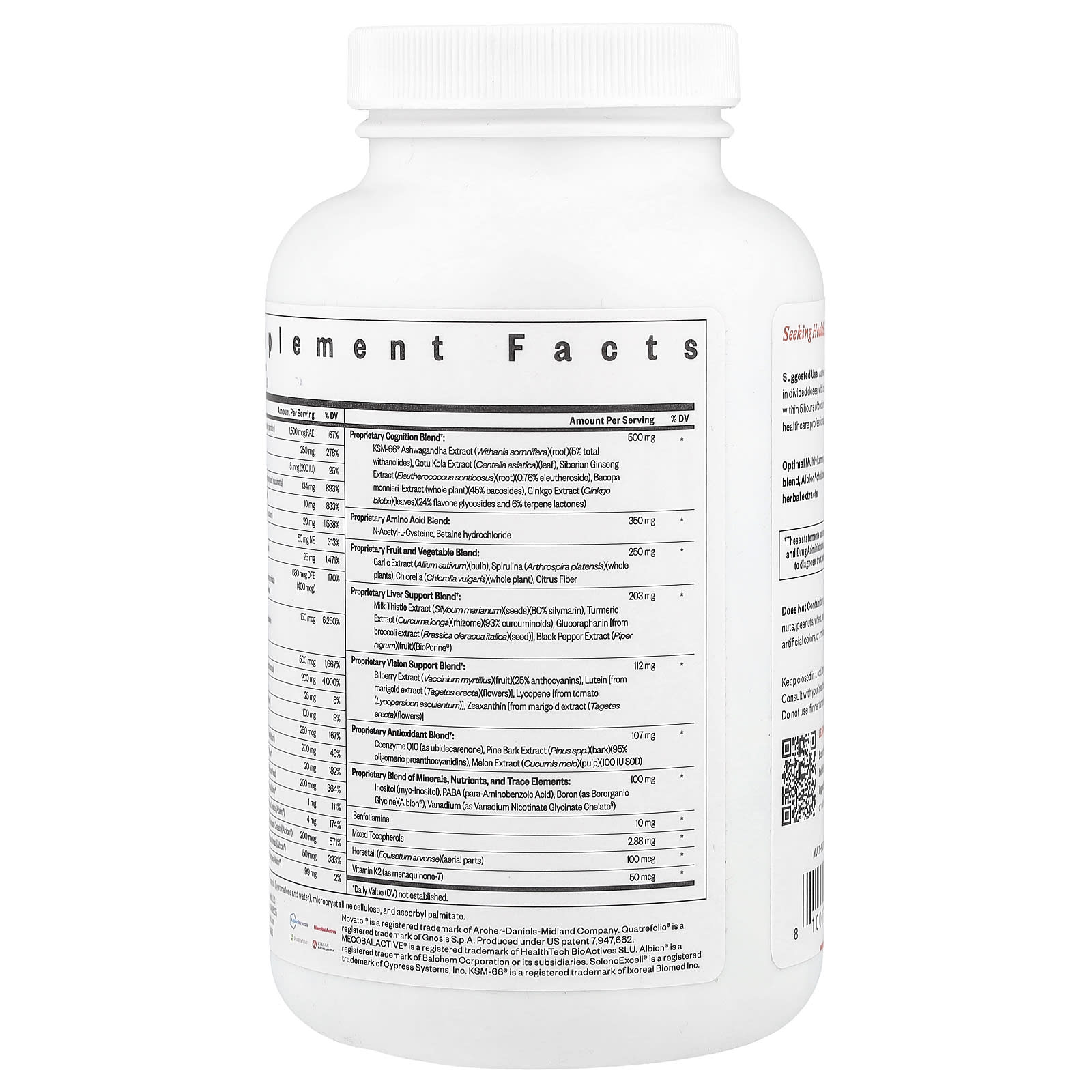 Seeking Health, Optimal Multivitamin, 240 Capsules
