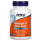 NOW Foods, Omega-3 Mini Gels, 180 Softgels