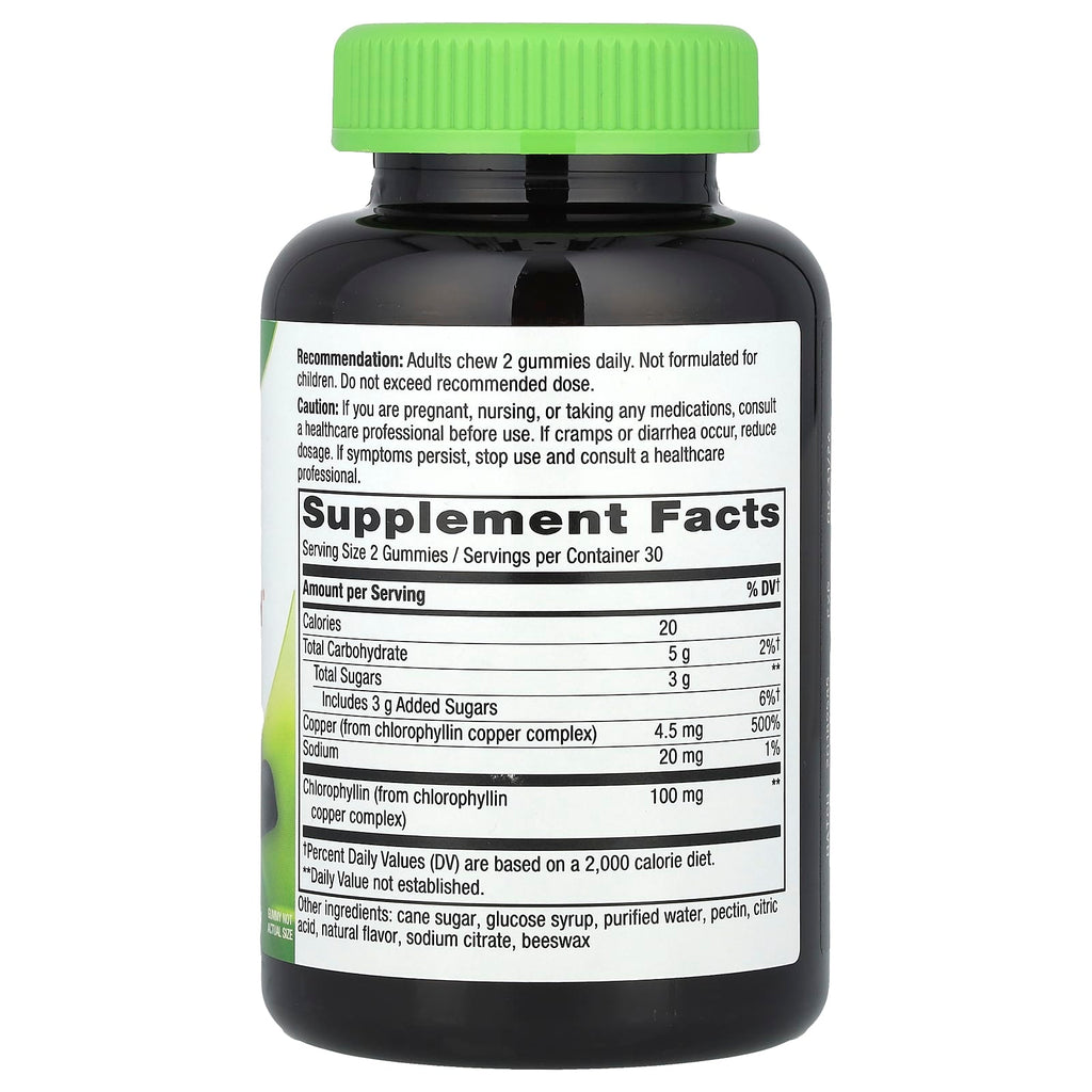Nature's Way, Chlorofresh® Gummy, Orchard Fruit, 60 Gummies (50 mg per Gummy)