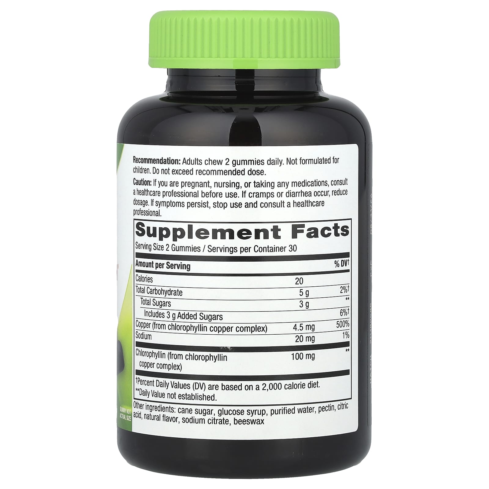 Nature's Way, Chlorofresh® Gummy, Orchard Fruit, 60 Gummies (50 mg per Gummy)