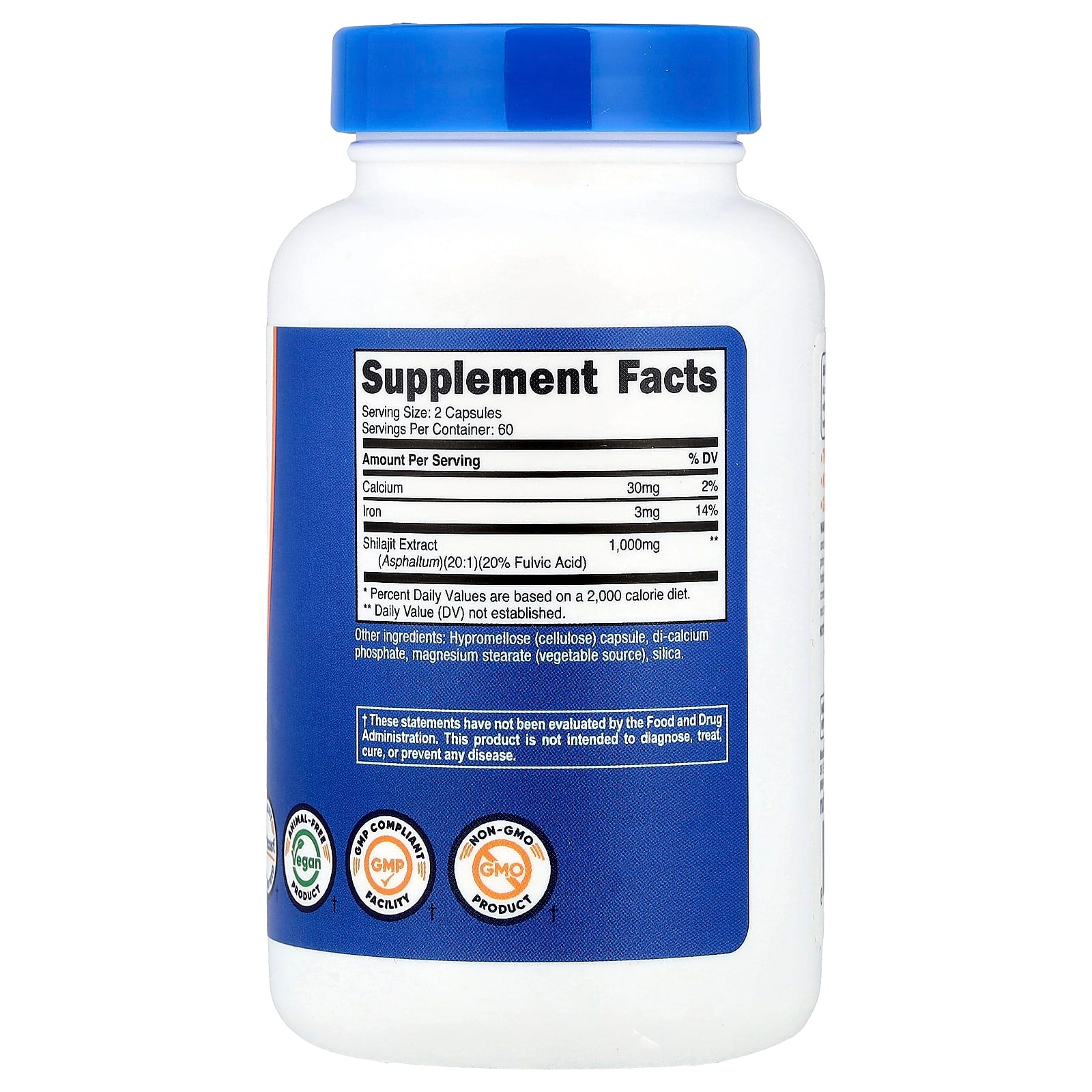 Nutricost, Shilajit, 120 Capsules