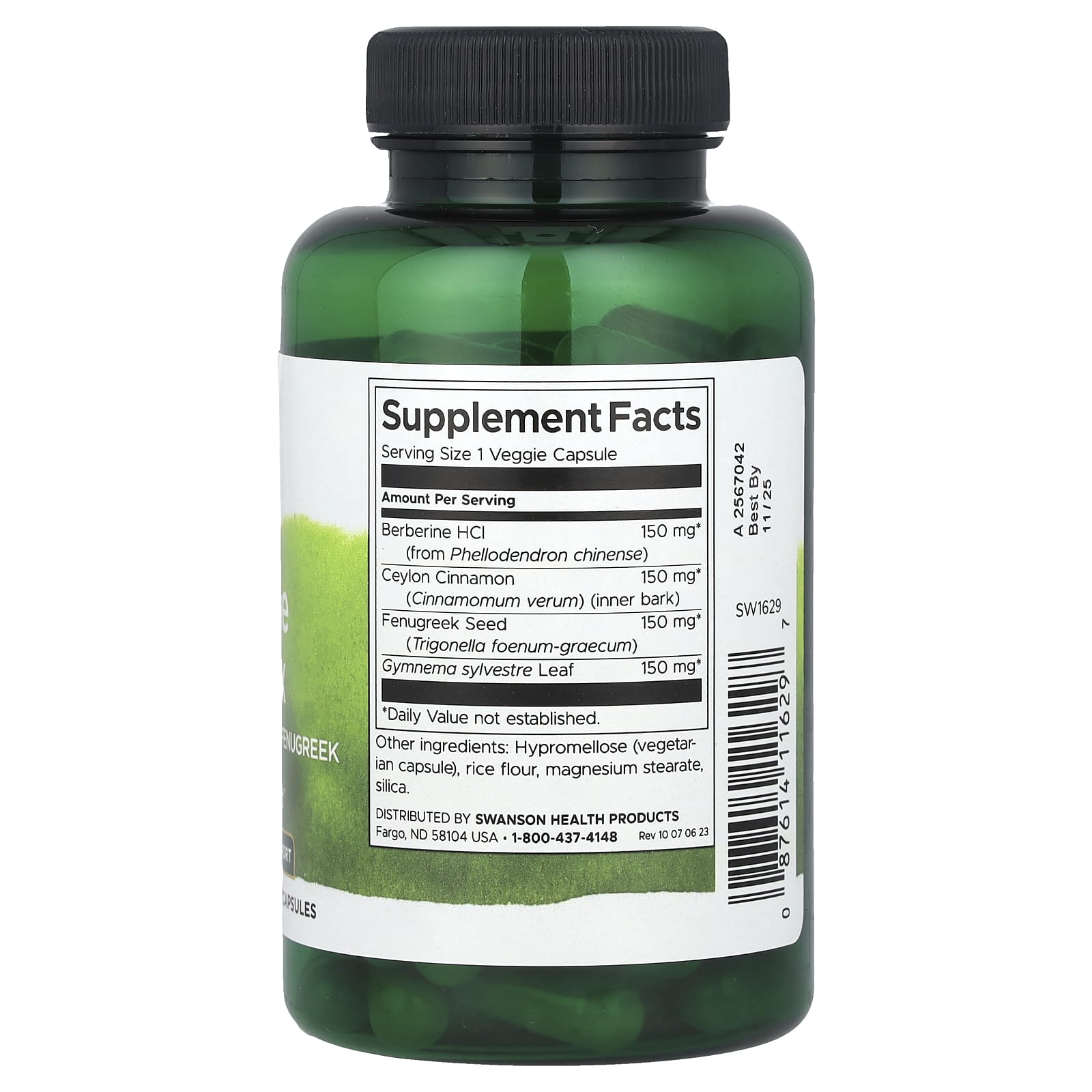 Swanson, Berberine Complex, 90 Veggie Capsules