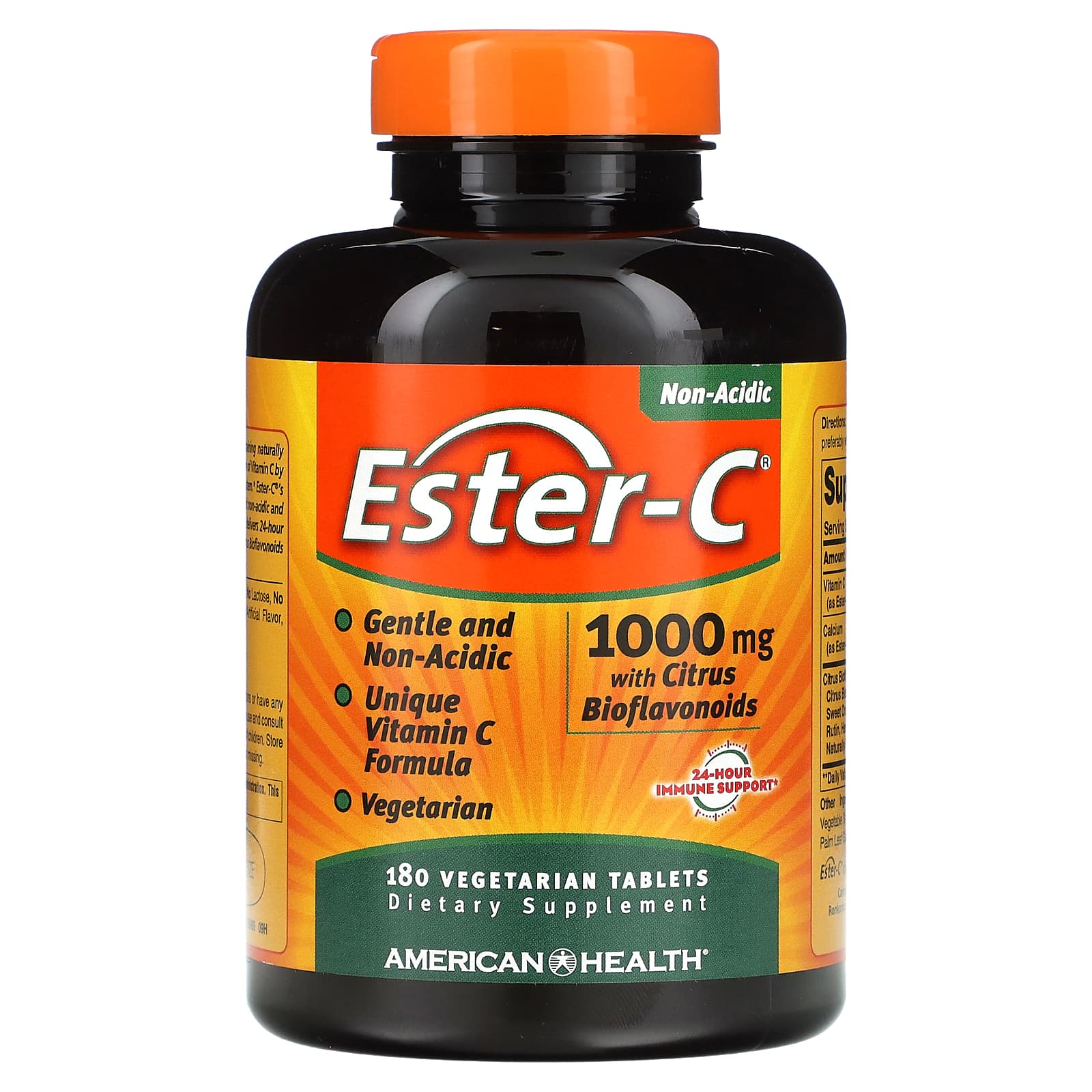 American Health, Ester-C with Citrus Bioflavonoids, 180 Vegetarian Tablets