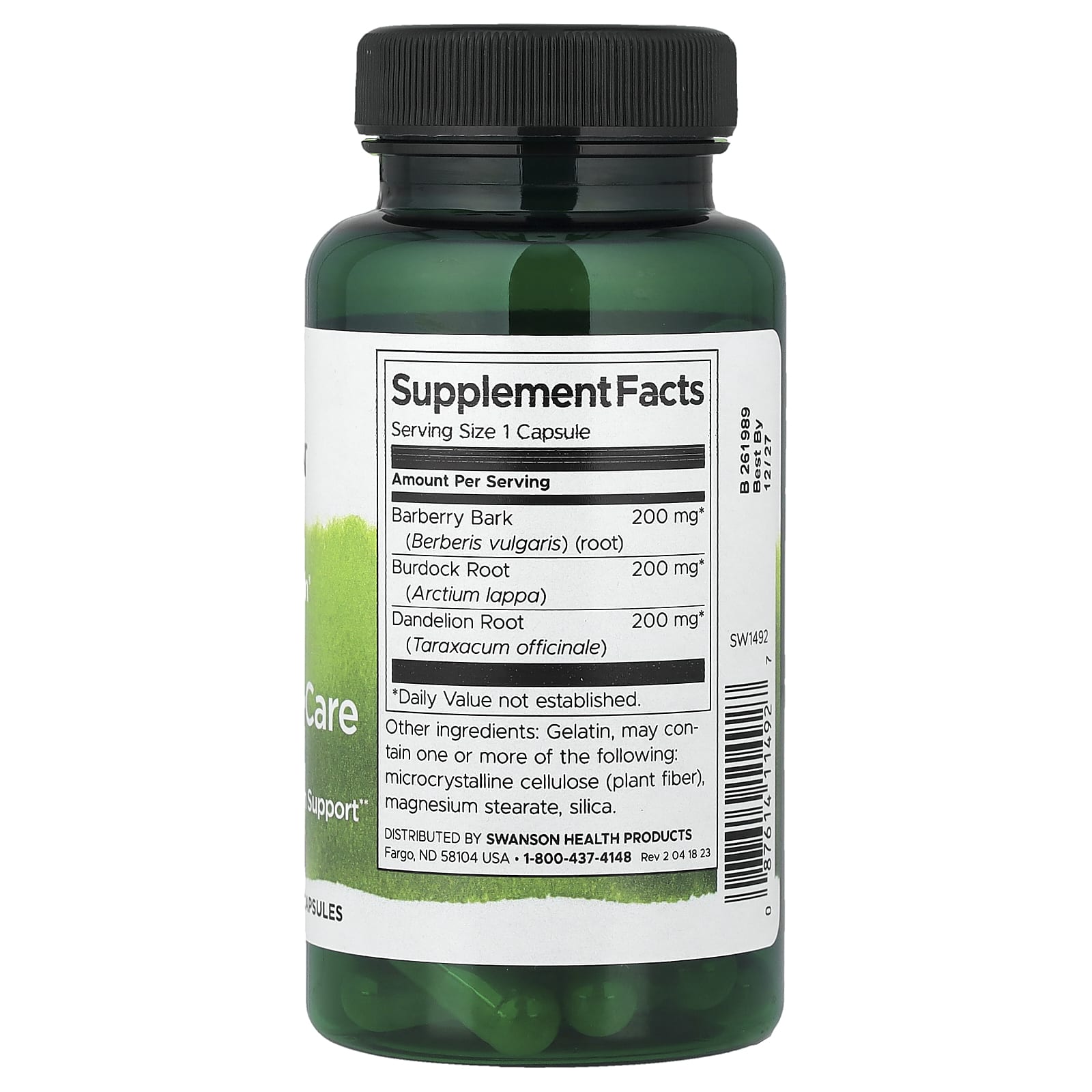 Swanson, Full Spectrum™ Herbal Gallbladder Care, 60 Capsules