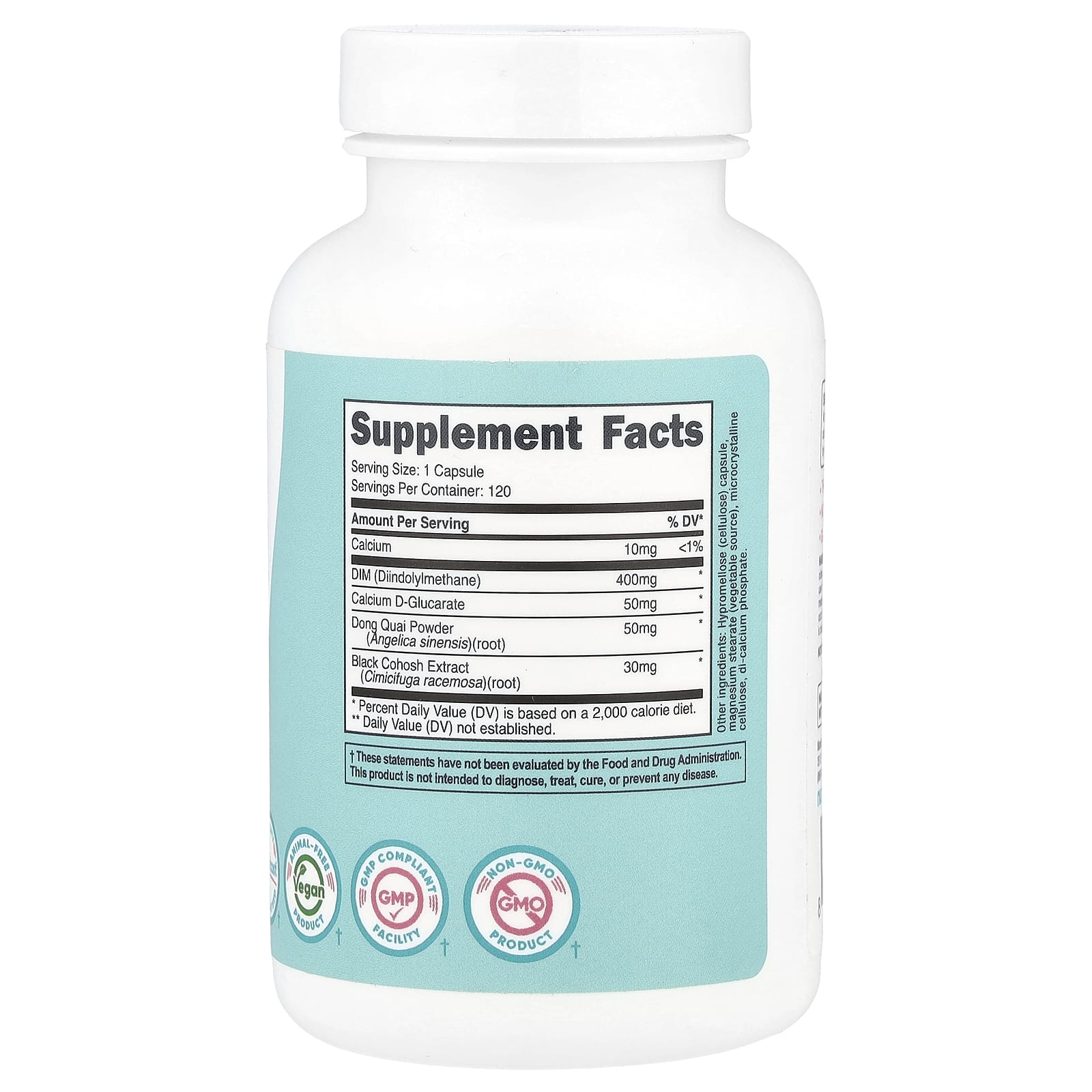 Nutricost, Women, DIM With Calcium D-Glucarate & Dong Quai, 120 Capsules