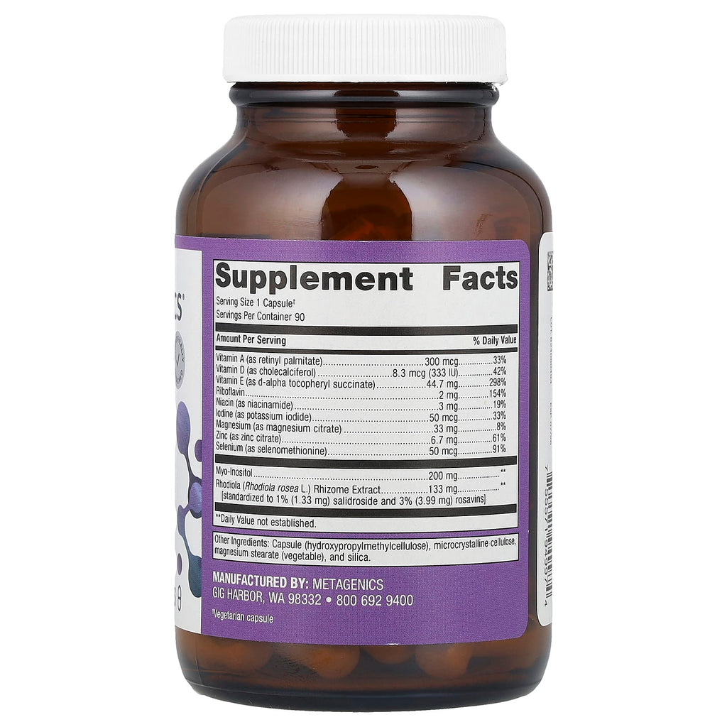Metagenics, Thyrosol®, 90 Capsules