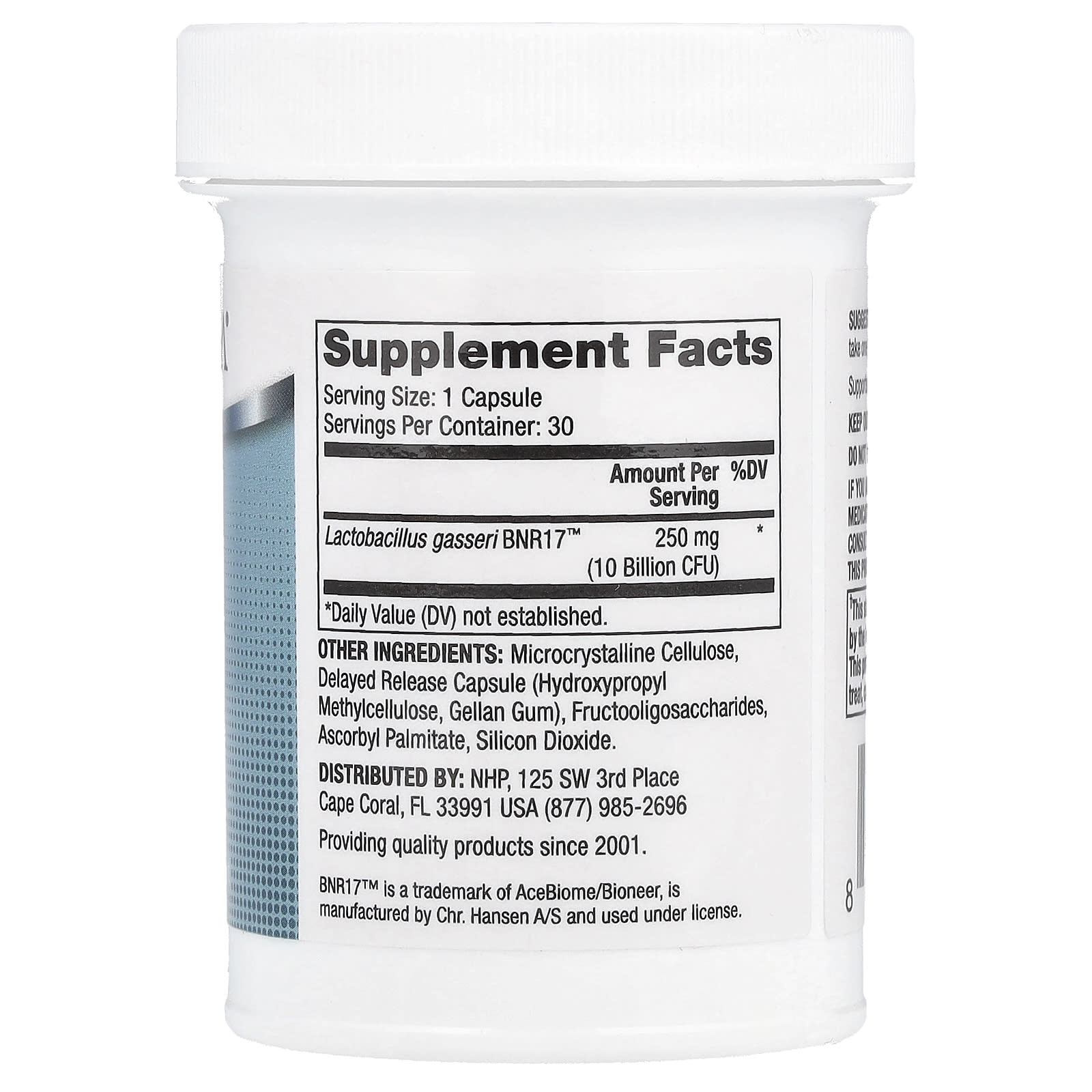 Dr. Mercola, Biothin® Probiotic, Lactobacillus Gasseri, 250 mg (10 Billion CFU), 30 Capsules